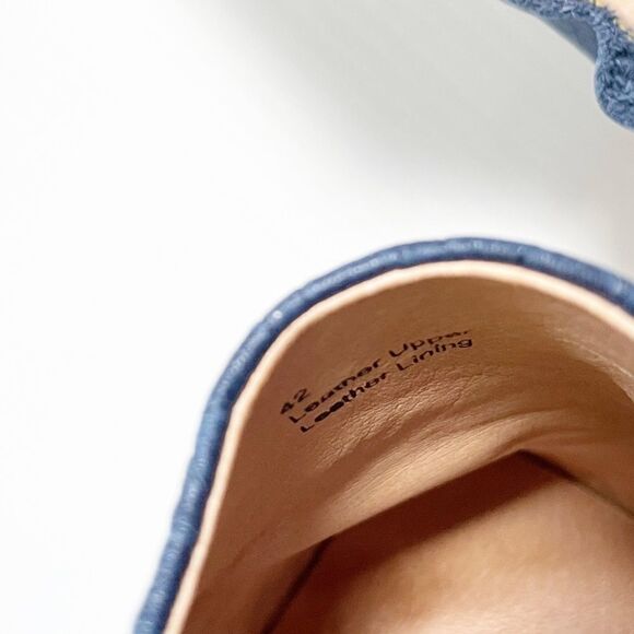 Blue Textured Flats - Picture 6 of 6